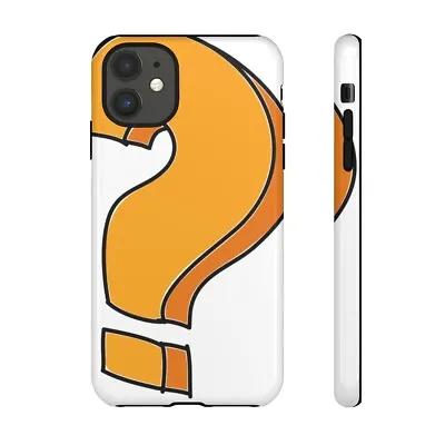 Tough Slim Cell Phone Case Question Mark IPhone Galaxy • $28.98