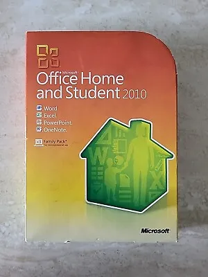 Microsoft Office Home And Student 2010 Software For Windows (79G-02144) • $29.99