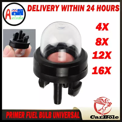 4X Primer Pump Bulbs For Homelite Echo Stihl Ryobi Poulan Zama Carburetor Parts • $9.99