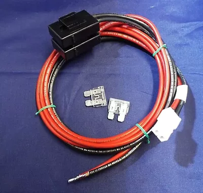 Hytera/Yaesu/Kenwood Etc 2-pin Power Cable Fused High Capacity (LD251) • £21.99