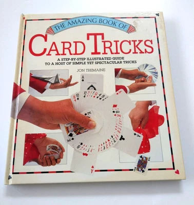 £0.99 • Buy THE AMAZING BOOK  OF  CARD TRICKS By Jon Tremaine - Magic Trick Book