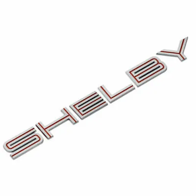 Red 3D Metal Trunk Emblem Badge Sticker Fit Ford Mustang SHELBY Logo Snake COBRA • $19.99