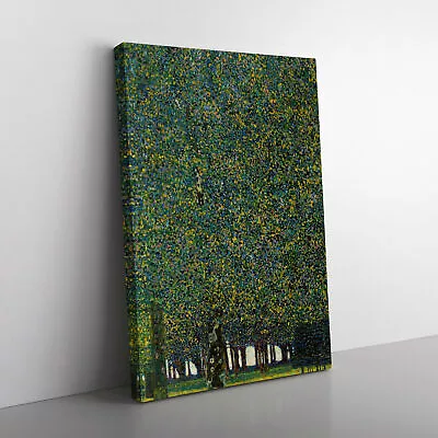 The Park By Gustav Klimt Canvas Wall Art Print Framed Picture Decor Living Room • £24.95