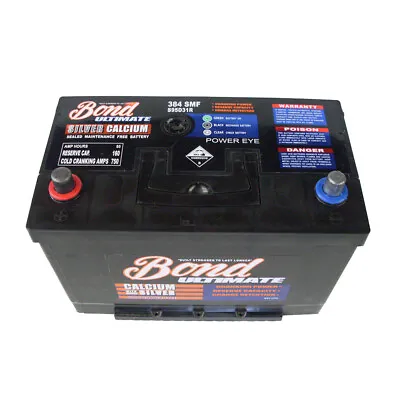 Bond Battery N70ZZ 384SMF Heavy Duty For Holden Jackaroo 3.0L Turbo 1998-On • $348