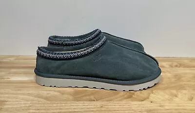 UGG Tasman Sheepskin Lined Slippers Salty Blue Men’s Size 11 Shoes • $85