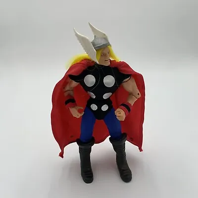 1998 Toy Biz Marvel Famous Covers Series Thor Figure Avengers 9  Vintage • $9.99