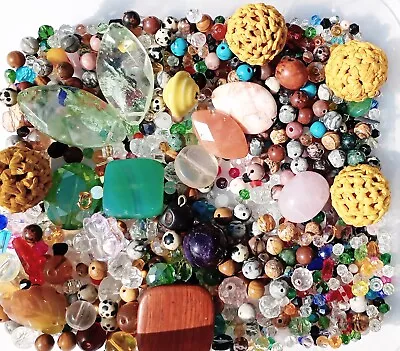 Random Jewelry Making  Grab Bag - Mixed  Beads Charms Findings Lot • $10