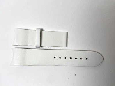 £25 • Buy New Genuine BREIL 20mm Lug White Watch Strap For 19mm Folding Clasp
