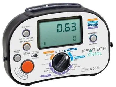 5-in-1 Multifunction Electrical Installation Tester 1kV IP65 KT63DL • £992.29