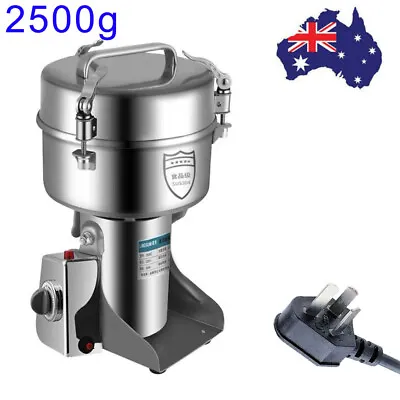 Commercial 220v Food Processor Grinder Coffee Bean Nuts Spice Herb Kitchen 2500g • $351.90