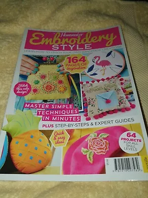 Homemaker Embroidery Style Magazine. • £2