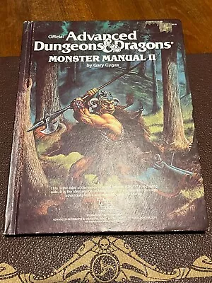 Monster Manual 2 1983 TSR #2016 Advanced Dungeons & Dragons D&D • $59