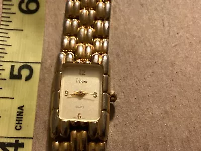 Vivani Ladies Watch - Gold Dial & Band - New Battery - Runs - Beautiful Watch - • $9.99