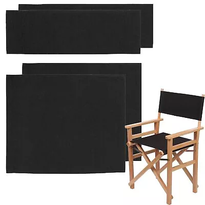 2 Set (4pcs) Directors Chair Canvas Replacement Covers Kit For Directors Chai • $22.27