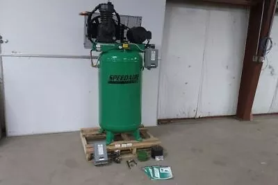 Speedaire 35WC51 7.5 HP 208-230VAC; 460VAC 80 Gal Electric Air Compressor (D) • $1199.99