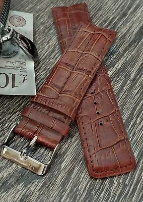 £3.99 • Buy Infinte  24mm Gents Quality Genuine Leather  Padded  Repalcement Watch Strap 