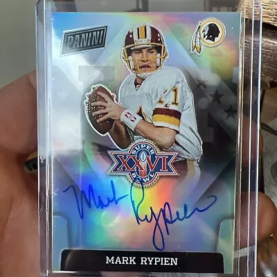 2022 Panini Super Bowl Xxvi Mark Rypien Auto • $25