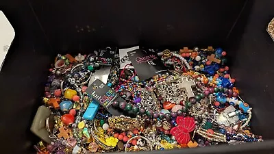 1lb Pound Mix Loose Beads/pendants Findings Glass Plastic Wood Metal READ LISTNG • $7