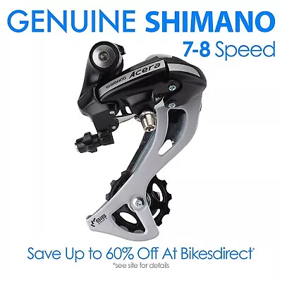 Genuine Shimano Acera RD M360 7/8 Speed Rear Derailleur RD-M360 • $17.95