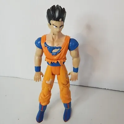 Dragon Ball Z Mystic Gohan 5.5  Battle Damaged Action Figure Fusion - 2003 Jakks • $14.99