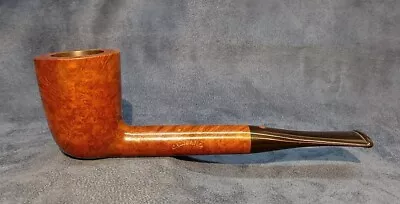 Unsmoked NOS Mastro De Paja  Calibano  B10 Smooth Dublin Tobacco Pipe Italy  • $100