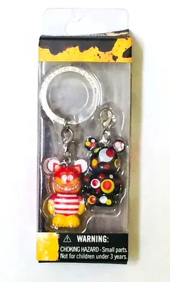 NIB Disney Vinylmation Jr. Pairs 2 Series Cheshire Cat 2 Piece Keychain • $7.95