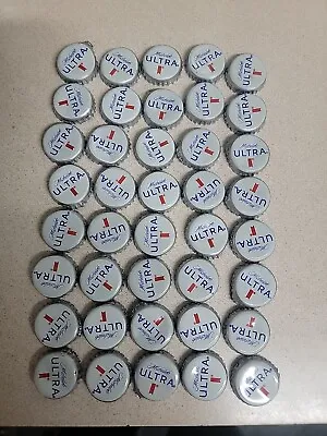 Lot Of 40 Michelob Ultra Beer Bottlecaps Very Clean Great For Crafts • $6.95