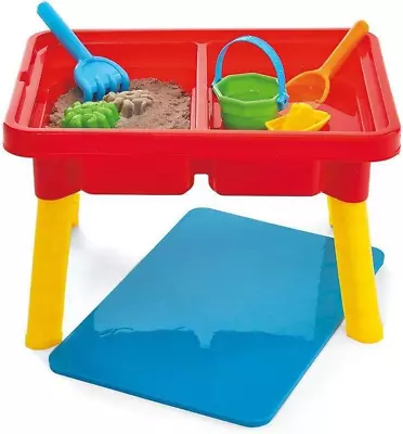 Toddler Sensory Kids Table With Lid Indoor Outdoor Mega Block Sensory Bin  • $31.99