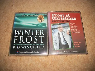 R D WINGFIELD- FROST - BUNDLE 2x- AUDIO BOOK CASSETTES • £2.99