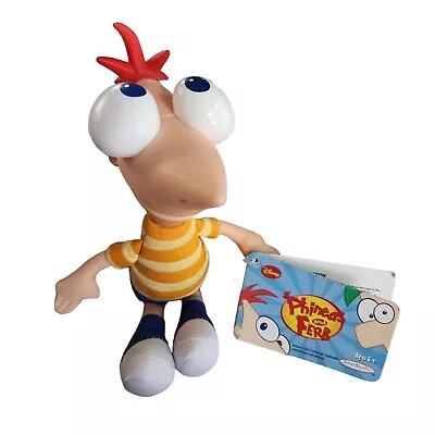 $13.95 • Buy 2010 Disney XD Phineas & Ferb 8” Jakks Pacific Figure Toy Gabble Head 