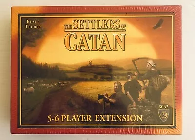 The Settlers Of Catan - 5-6 Player Extension - Mayfair Games 3061 - SEALED • $49.95