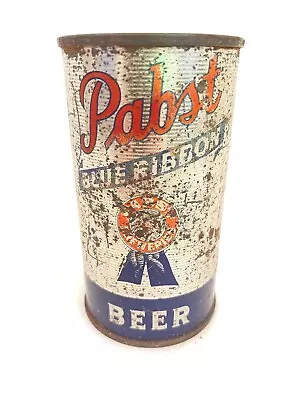 1941 IRTP PABST BLUE RIBBON FLAT TOP BEER CAN  - Empty/Unopened - Very Rare Find • $99