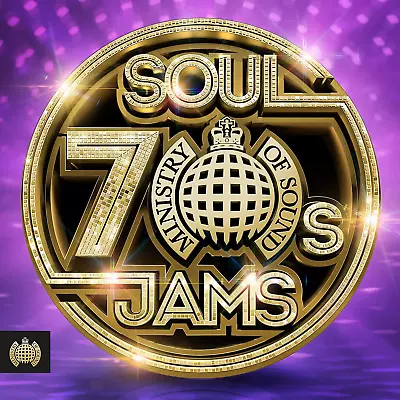 70s Soul Jams - Ministry Of Sound - V/a (new/sealed) 3cd Marvin Gaye James Brown • £4.45