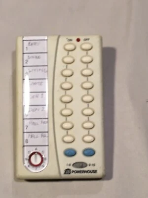 $11.95 • Buy X-10 Powerhouse Home Automation Remote Control Unit Model HR12A - Free Shipping!