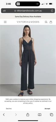 Viktoria And Woods Pilot Pants Black Size 0 • $275