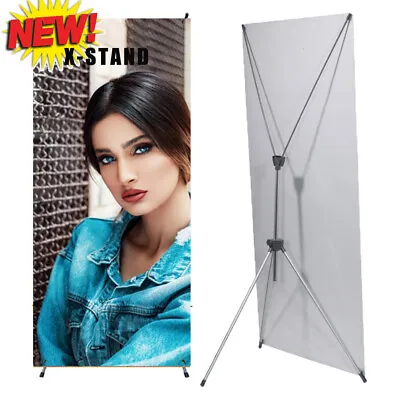 New & Style Premium X-Frame Banner Stand 31½ X72  With Carrying Bag (Frame ONLY) • $26.99