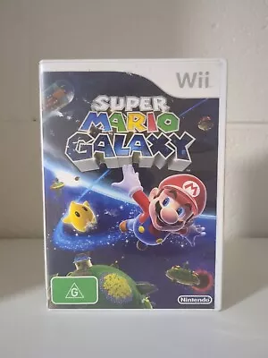 Super Mario Galaxy Nintendo Wii/WiiU ~ TESTED & WORKING ~ Adventure Platformer • $29.99