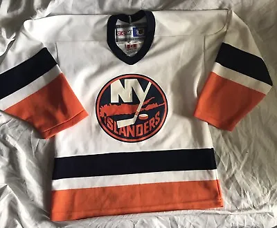 New York Islanders Michael Peca # 27 Vintage Jersey Size Youth S/M NHL Hockey • $58.99