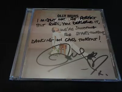 Olly Murs Marry Me Personally Signed Cd With His Handwritten Song Lyrics8 Diff • £39.99