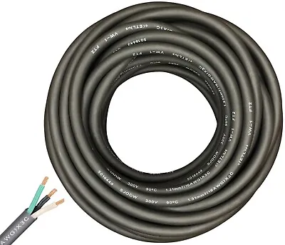 WindyNation 2-DAY SHIPPING 16/3 SJOOW Cable 16 Gauge 3 Conductor 300V Cable Wire • $18.71