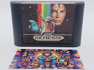 Michael Jackson's Moonwalker  (Sega Genesis 1990) • $69.99
