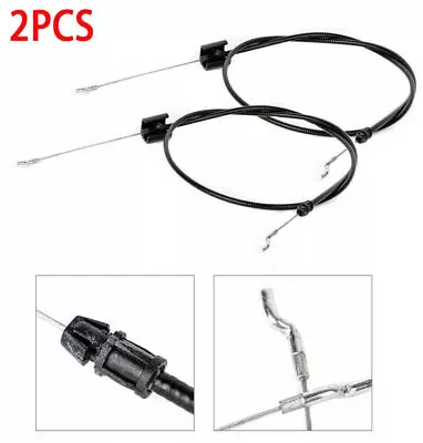 £8.39 • Buy 2x Throttle Cable Engine Self Propelled Petrol Grass For 55 Lawn Mower Lawnmower