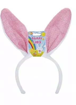 Hen Party Kids Bunny Rabbit Ears Headband Pink Dress Up Egg Hunt NEW • £3.50