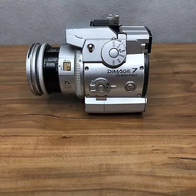 Minolta DiMage 7 5.2 MP Digital Camera Tested  **READ** • $25