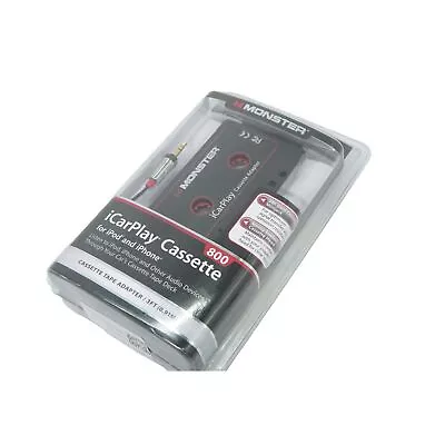 Monster Aux Cord Cassette Adapter 800 - ICarPlay • $15