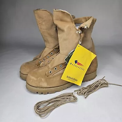 Belleville 790G Military Combat Boots Gore-tex Desert NEW US Size 9W USA Vibram • $54.95