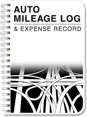 BookFactory Mileage Log Book/Auto Mileage Expense Record Notebook For Taxes - 12 • $19.62