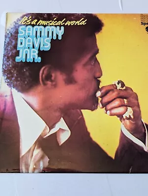 Sammy Davis Jr It's A Musical World Lp VG/VG+ • £9