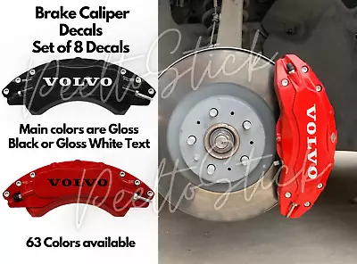 8x Volvo Brake Caliper Decals | Replacement Brake Stickers Volvo • $11.68