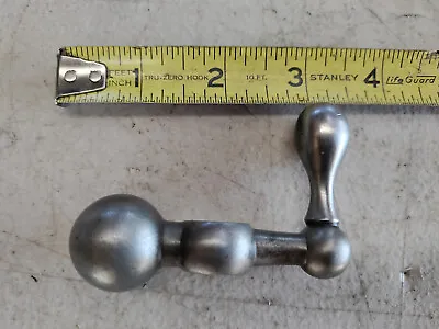 Logan 210 Metal 10  Lathe Apron Carriage Cross Saddle Screw Ball Crank Handle • $64.99